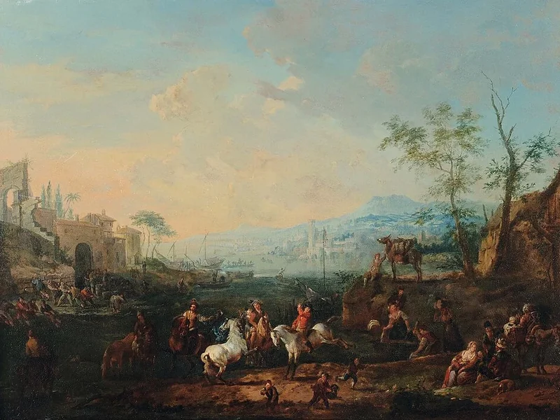 1683-Jan Pieter van Bredael the Younger - Estate